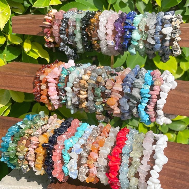 Stone bracelets